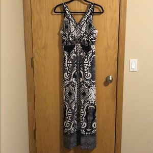 ❣️ NWT Style & Co Maxi Dress Arabesque Tile ❣️